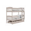 ETAGENBETT LUNEA 90/200 in Cashmere - Beige, Holz/Holzwerkstoff (90/200cm) - Deine Möbel 24