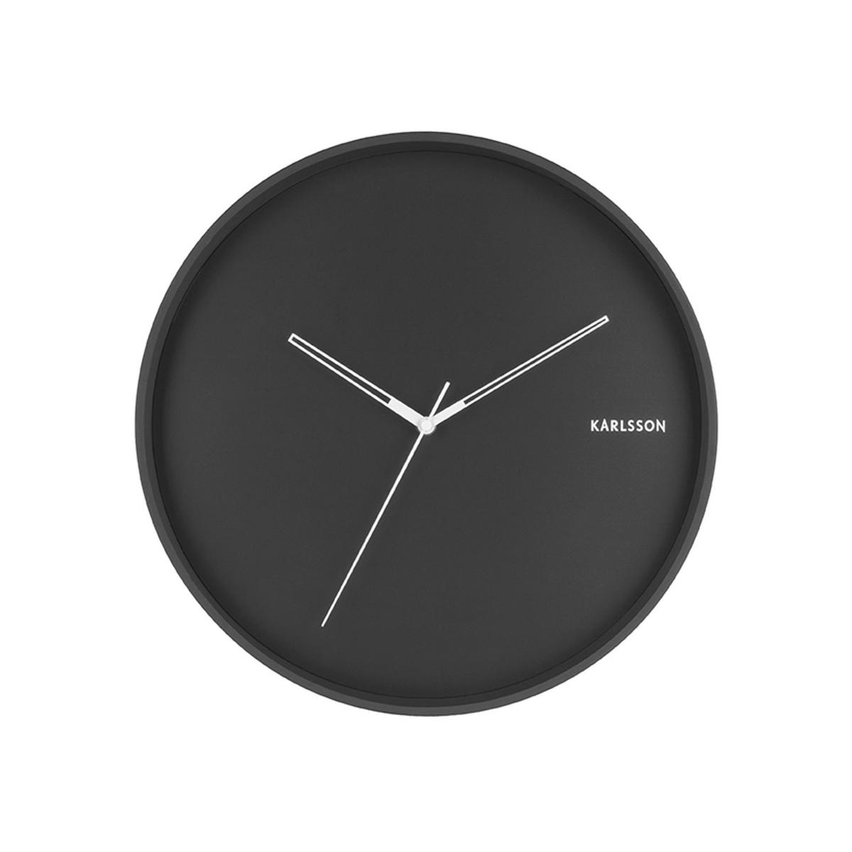 WANDUHR Hue Ø40 cm - Schwarz, Metall (40/40/4.5cm) - Karlsson
