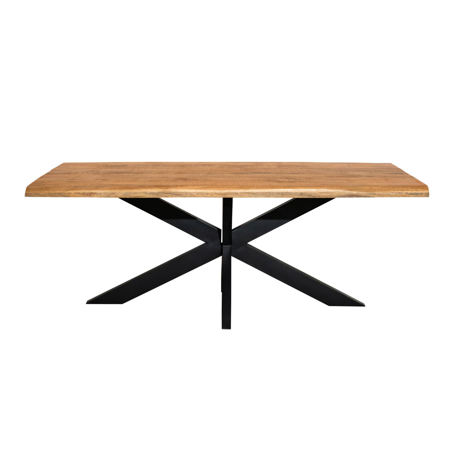 BAUMSTAMMTISCH Denver Braun 100/200/76 cm - Braun, Holz (100/200/76cm) - Starfurn