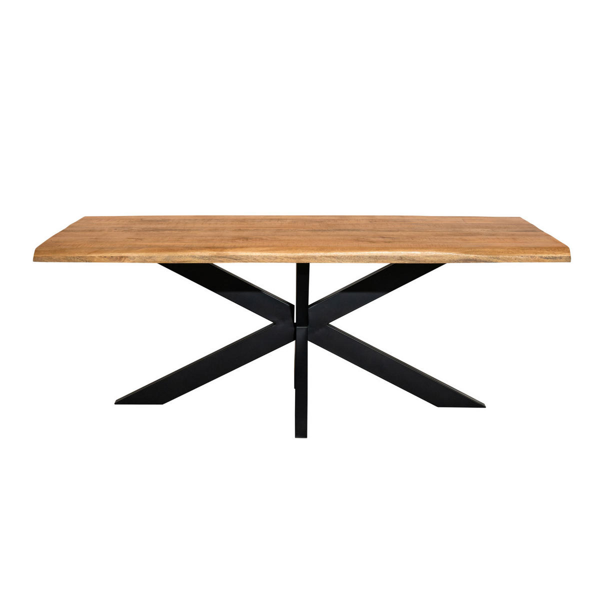 BAUMSTAMMTISCH Denver Braun 100/200/76 cm - Braun, Holz (100/200/76cm) - Starfurn