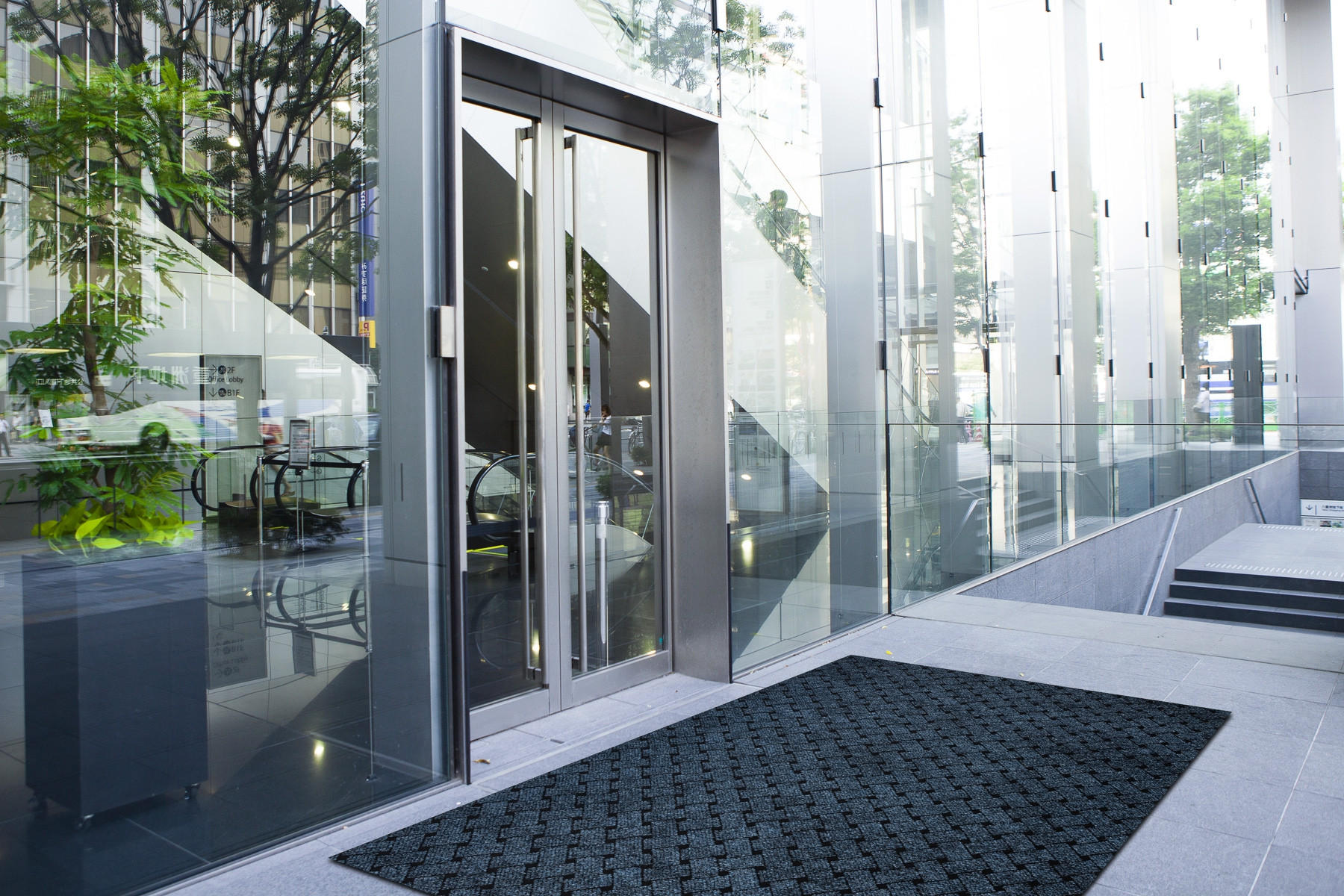 Thumbnail - rugsX Türmatte, Blau, Textil, Rechteckig, 100x260 cm, Teppiche & Böden, Teppiche