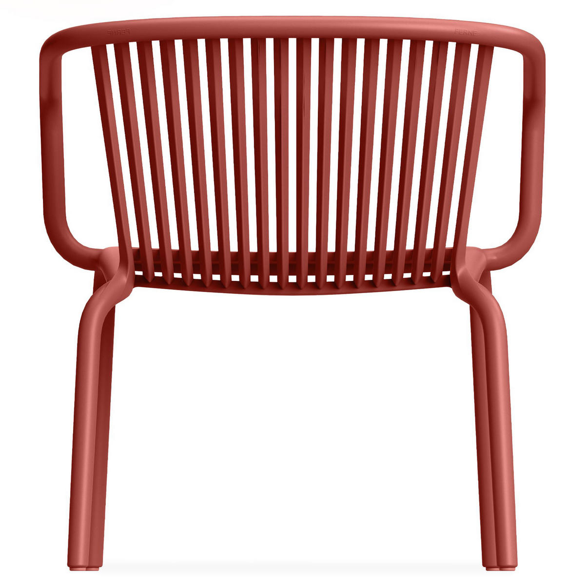 GARTEN ESSGRUPPE FICCARI, Gartenmöbel-Set 3-tlg, Rot - Rot, Kunststoff - KONSIMO®