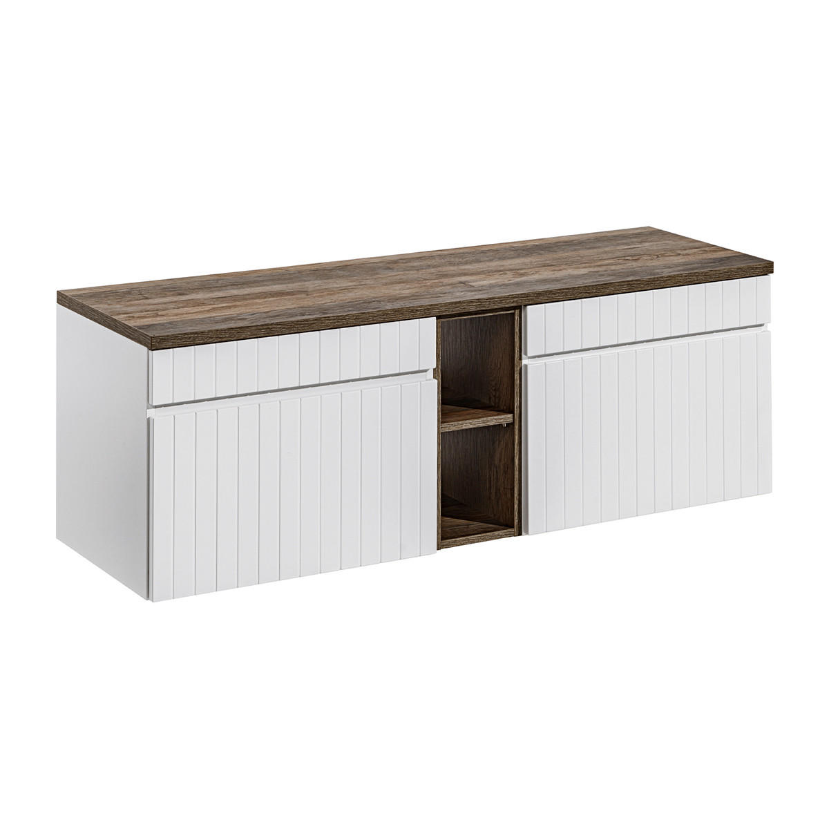 ORMARIĆ ISPOD UMIVAONIKA 140cm Zelie Bijeli - bijela, drvni materijal (140/48/46cm) - Petits-meubles