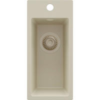 SPÜLBECKEN - Riga, 2-er set Alles Beige 23/50 cm, 1 Becken + Ablauf-Set ab 25er Unterschrank - Beige, Kunststoff (23/200/500cm) - Primagran