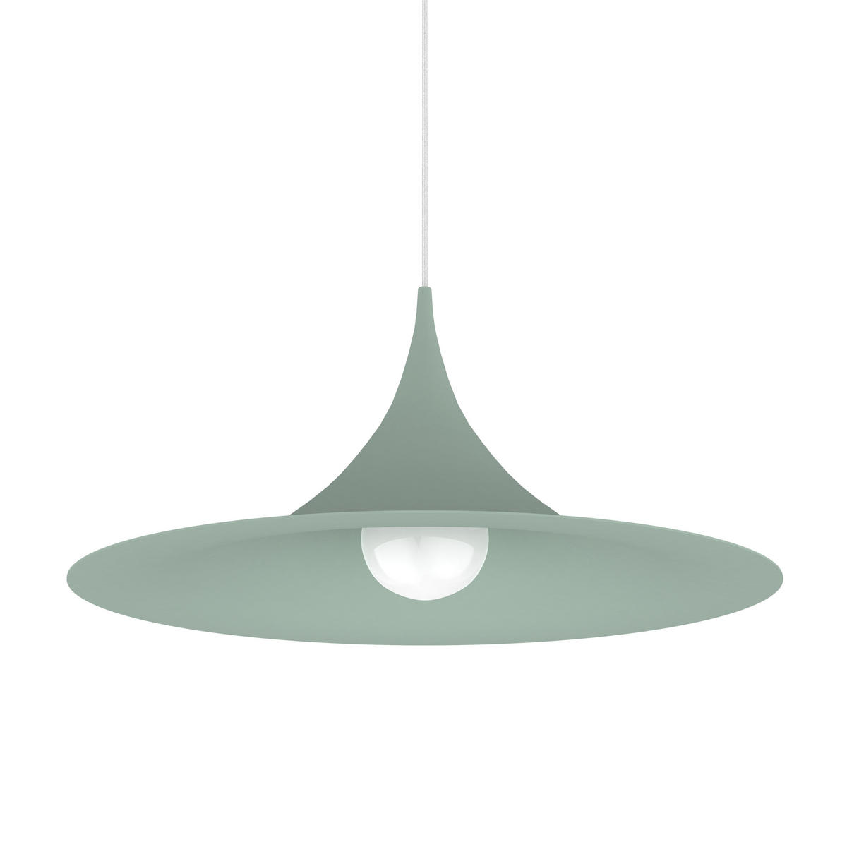 HÄNGELEUCHTE - Grün, Metall (57/57/27cm) - Lumicom