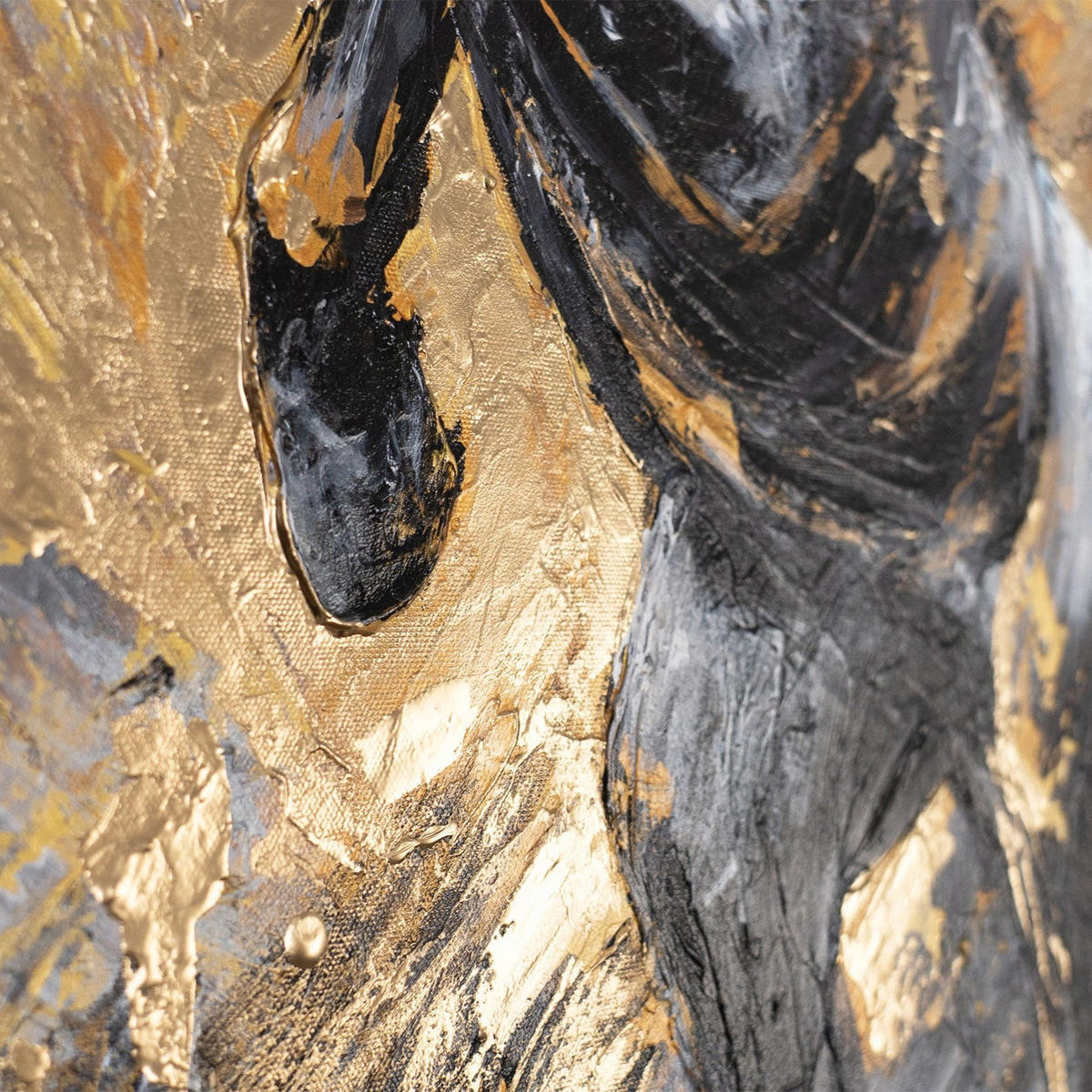 GEMÄLDE Explosion der Freiheit auf Keilrahmen 115x50 cm - Multicolor, Holz (115/50cm) - YS-art gallery