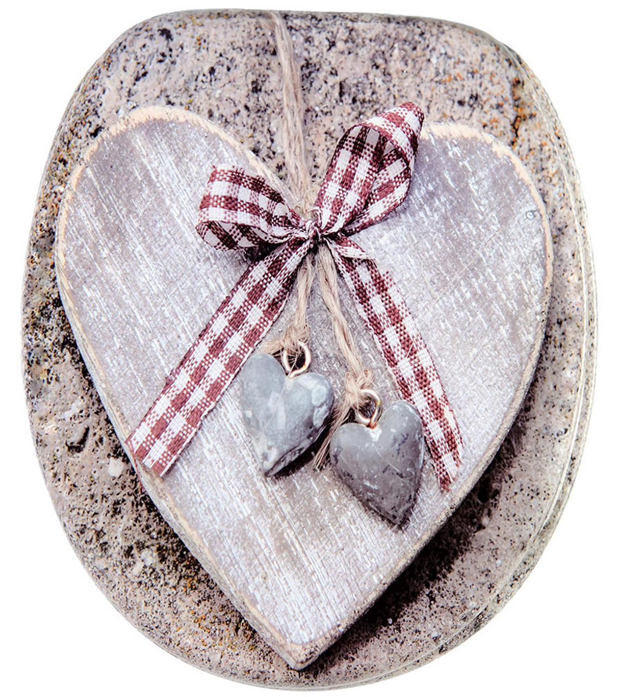 WC-SITZ mit Absenkautomatik Bavaria - Braun, Holzwerkstoff (38/6/47cm) - Sanilo