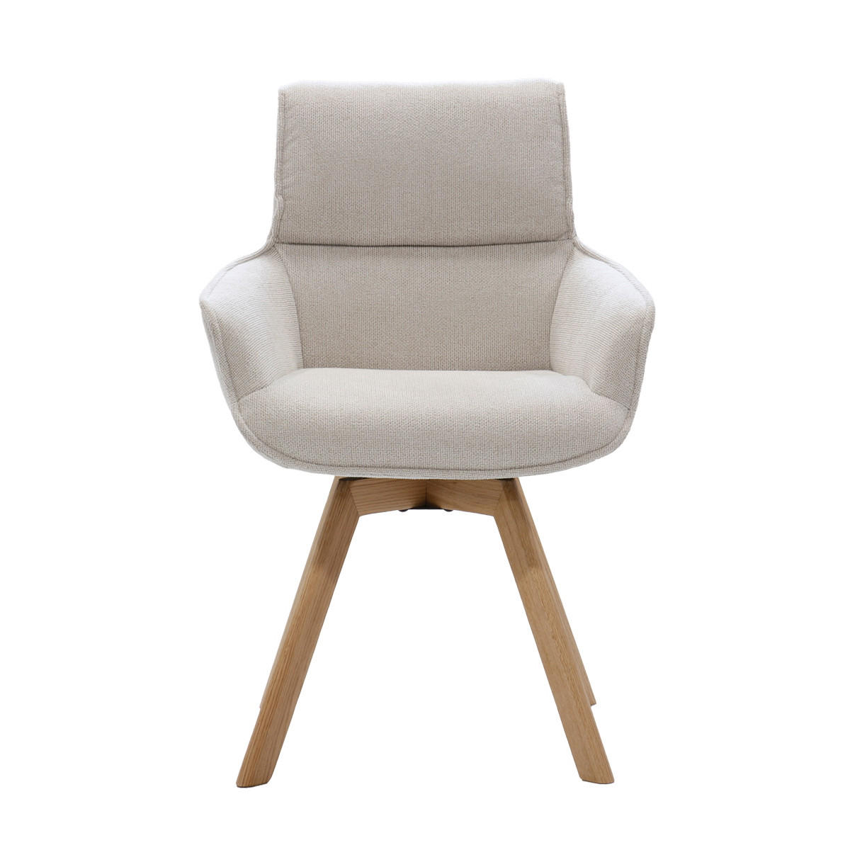 2ER Set - Beige, Holz (57/86/65cm) - Giga Meubel