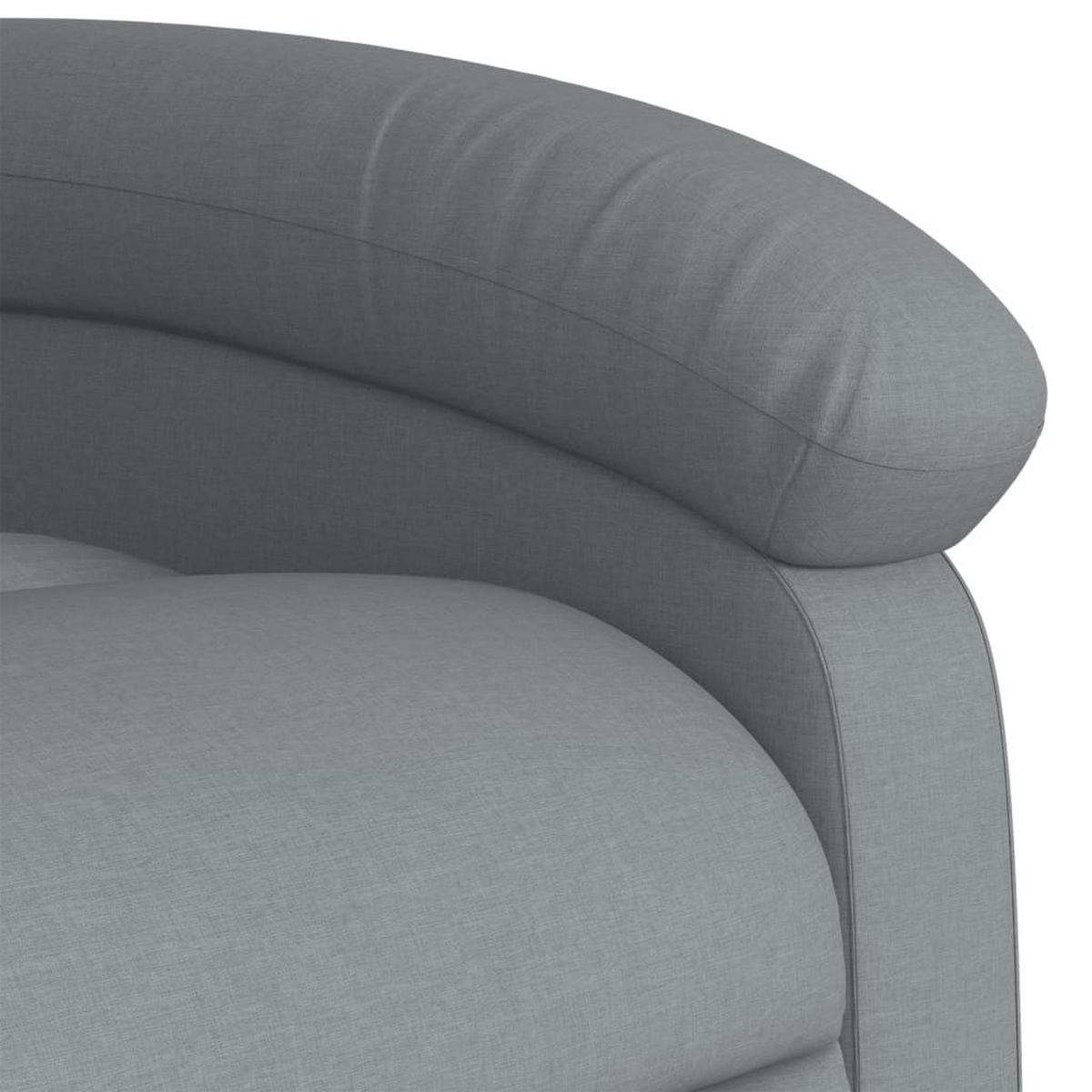 MASSAGESESSEL Loy - Hellgrau, Metall (70/101/93cm) - Nettlife