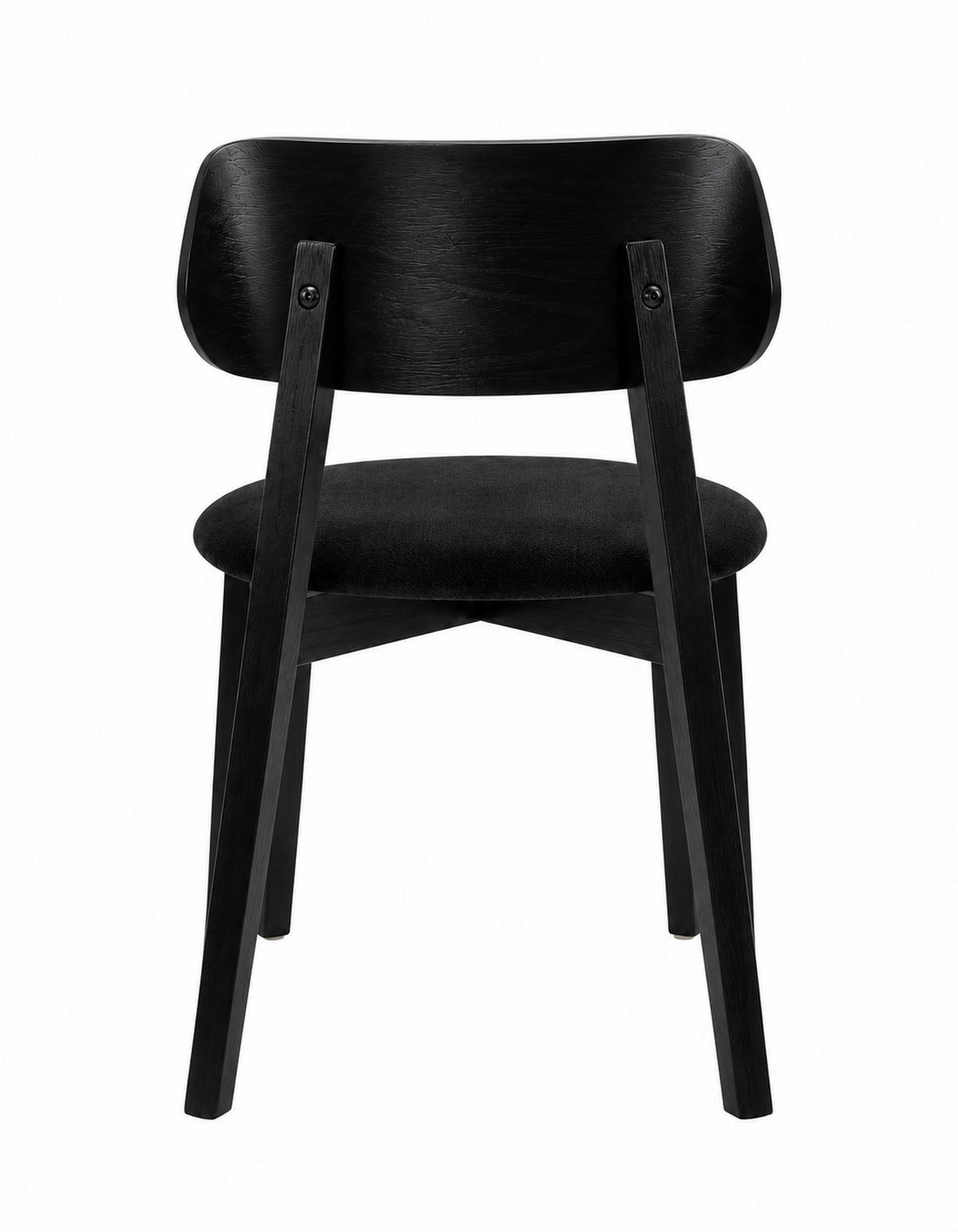 STUHL Korinn 80 x 46 x 43 cm, schwarz - Schwarz, Metall (46/85/43cm) - Margaret Hadas24