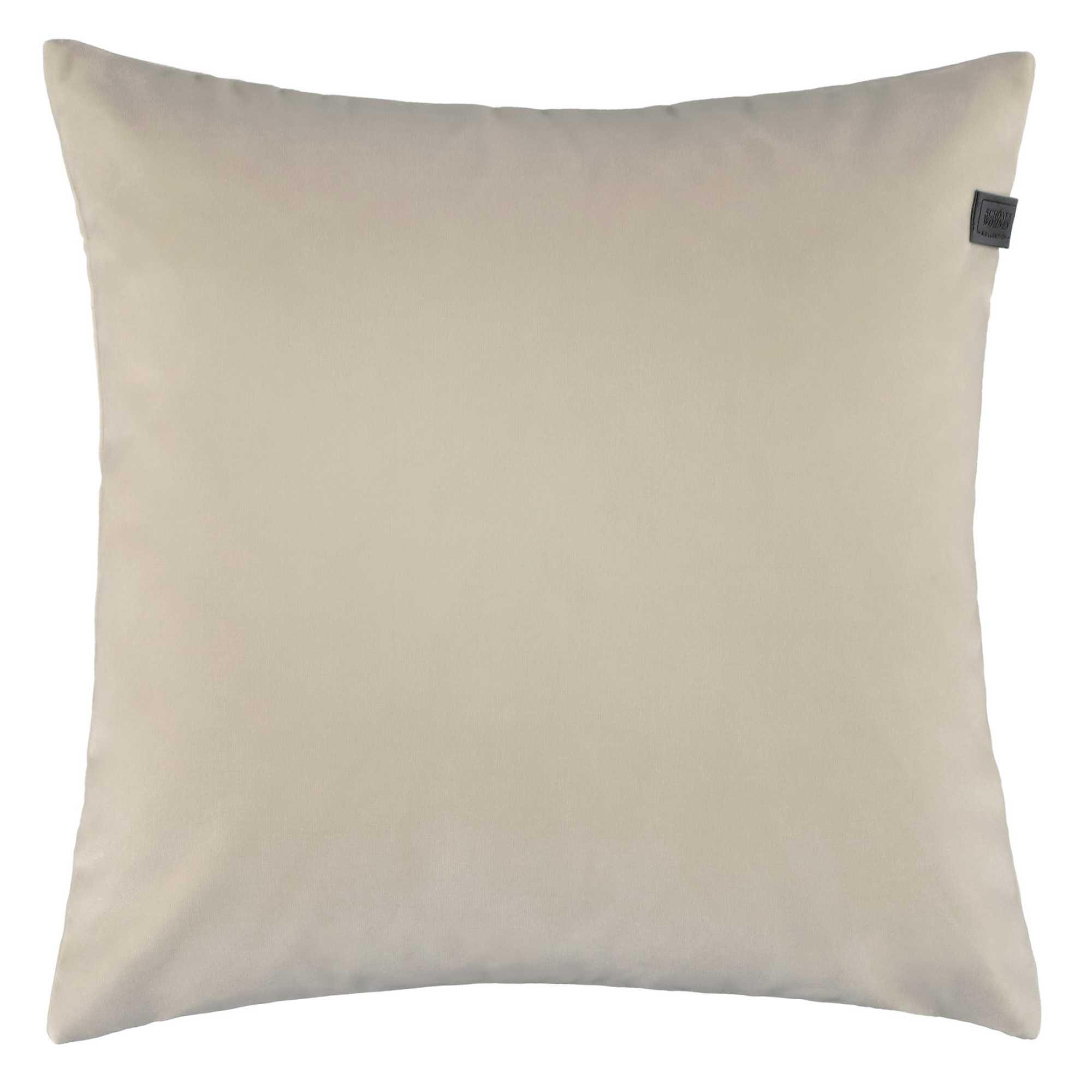 Schöner Wohnen Kissenhülle Creme 45x45 cm