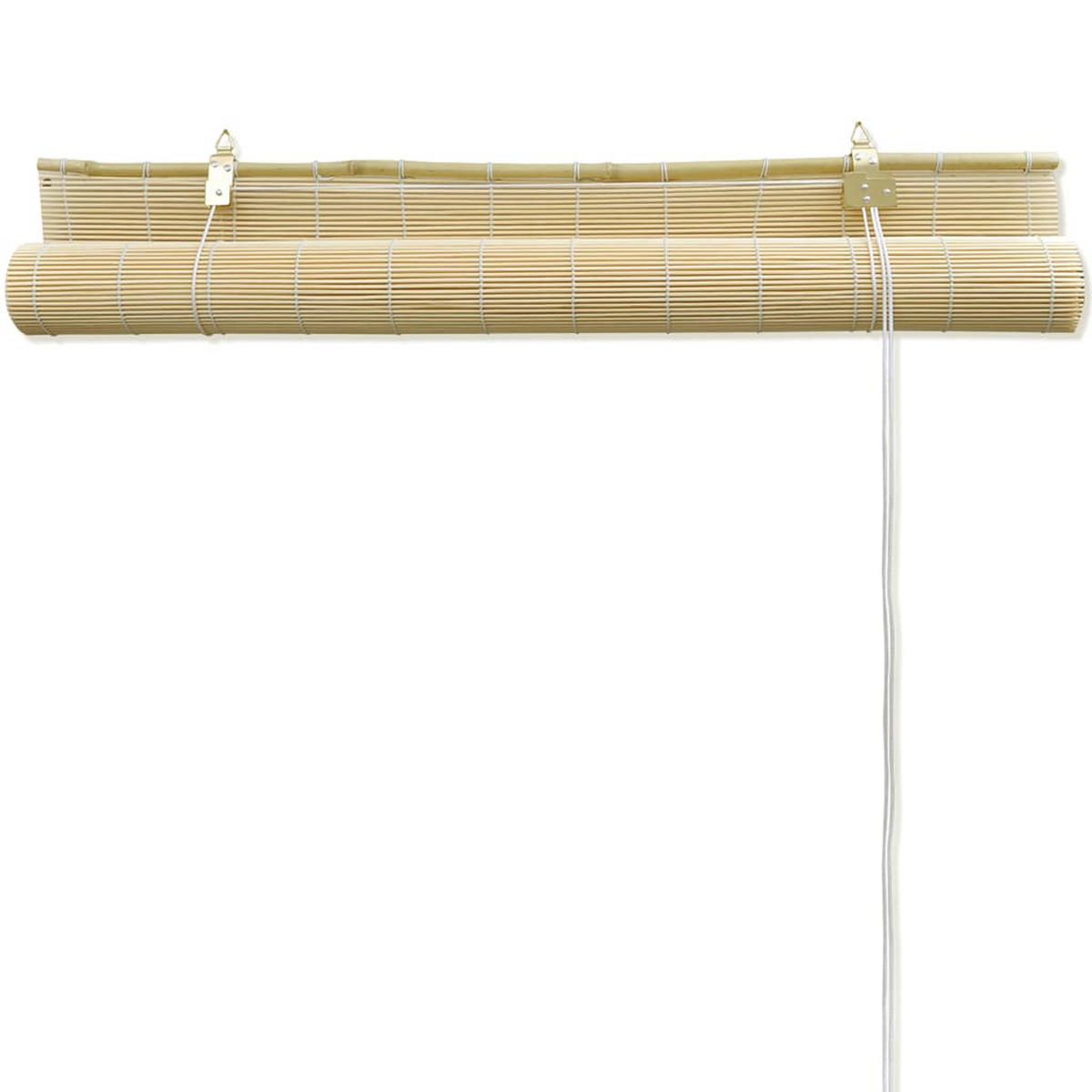 BAMBUSROLLO 100/160 cm Natur - Beige, Naturmaterialien (100/160cm) - vidaXL
