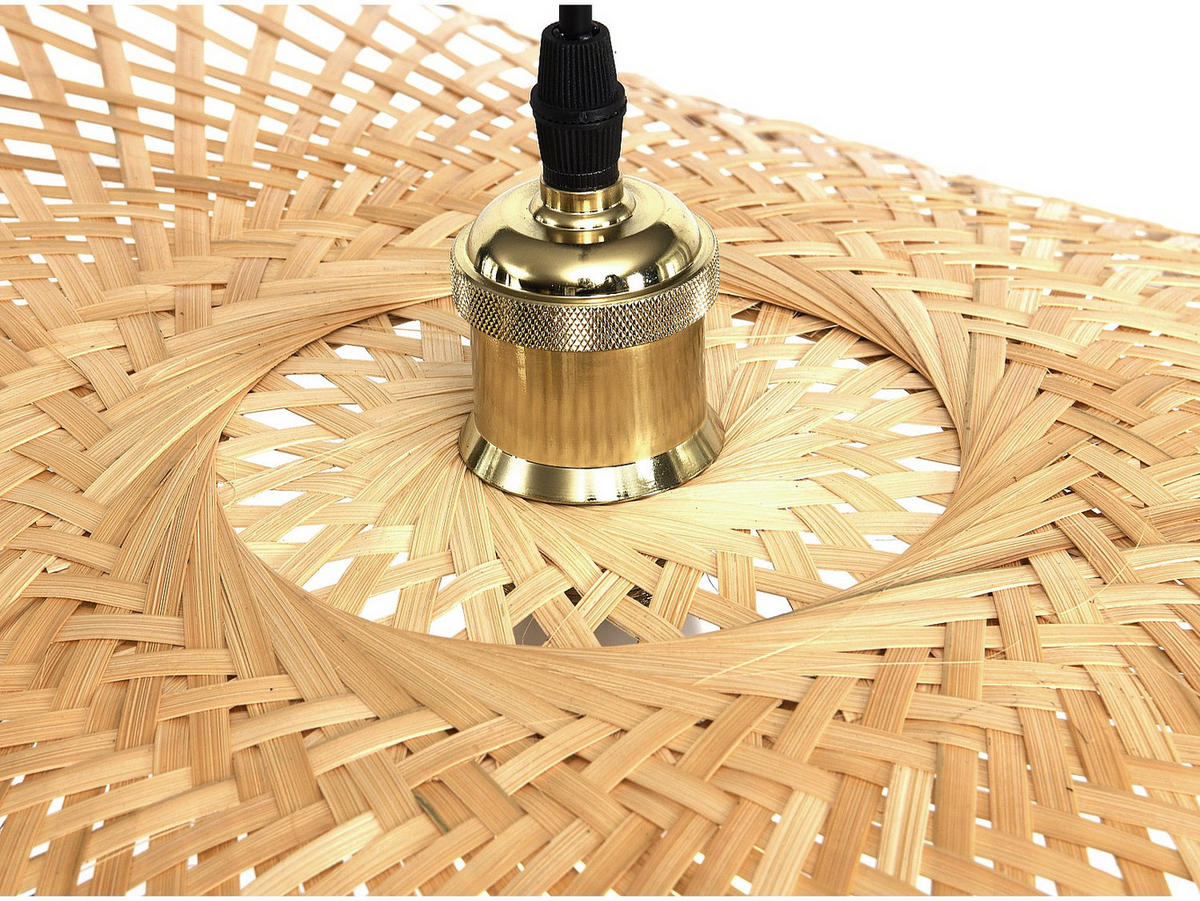 DECKENLEUCHTE - 80 cm x 80 cm - holz - naturfarben hell Jurua - Naturfarben, Holz (80/80/120cm) - Vente-Unique