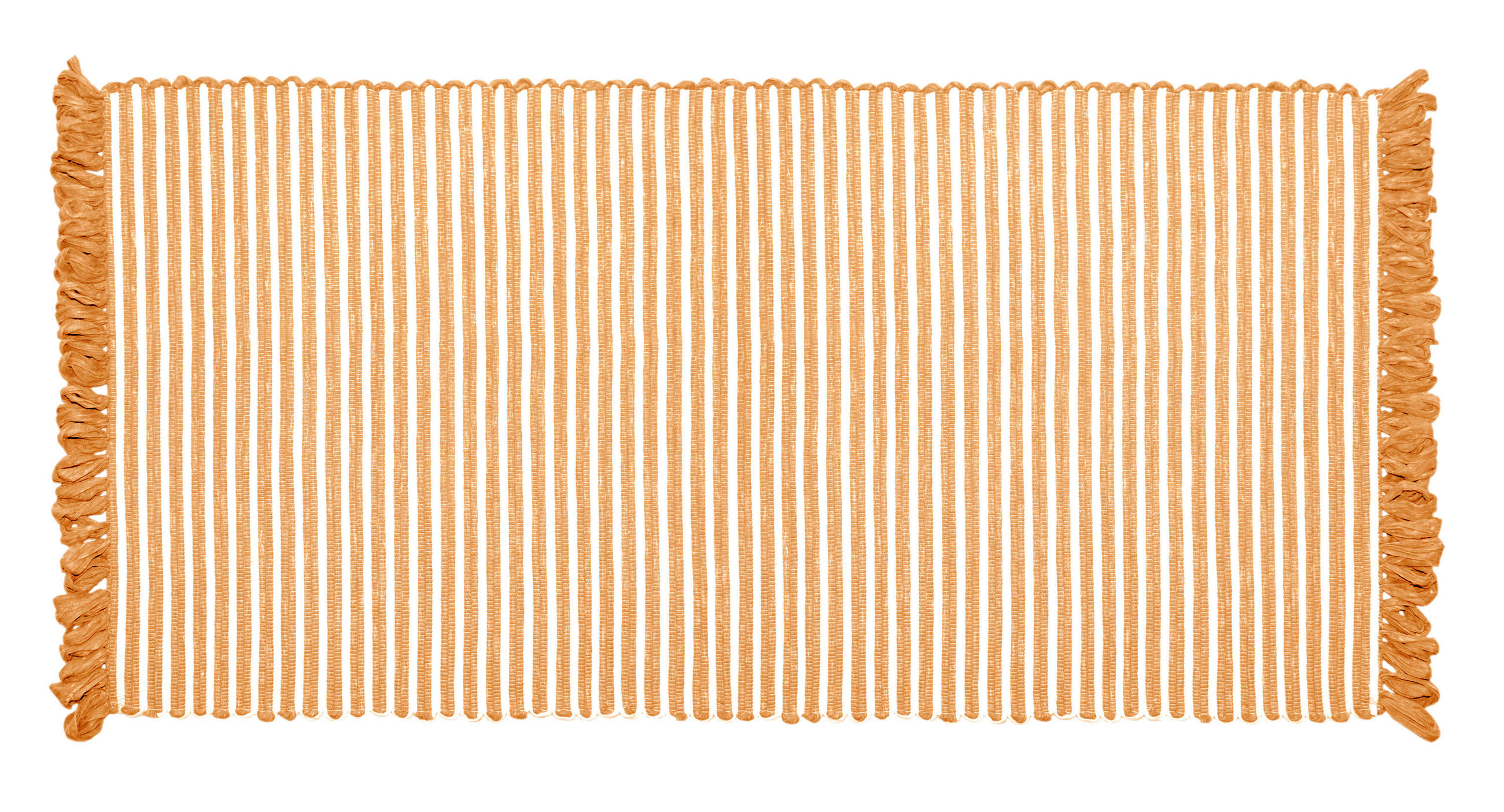 HANDGEWEBTER Läufer 60x120 cm Honig - Honig, Naturmaterialien/Textil (60/120cm) - Lashuma