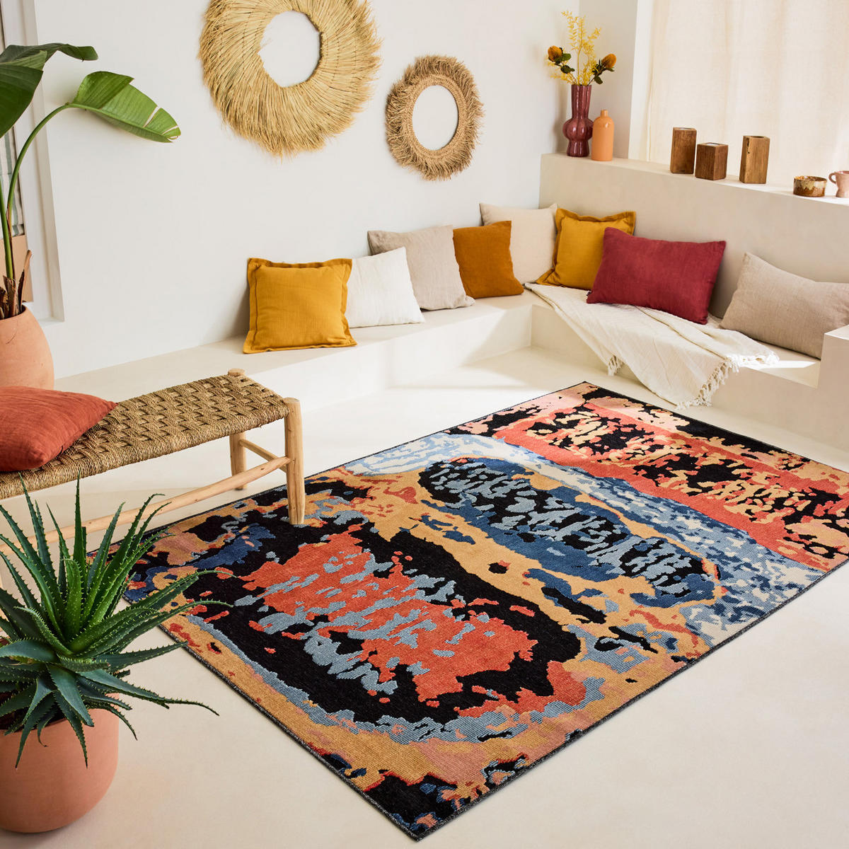 IN & OUTDOOR TEPPICH 228/340 cm GARDEN Schwarz - Schwarz, Textil (228/340cm) - Nazar Rugs