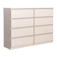 KOMMODE NUDO 138,5/101,5/39cm mit 8 Schubladen Türen Kaschmir - Kaschmir, Holzwerkstoff (138.5/101.5/39cm) - MASSENO