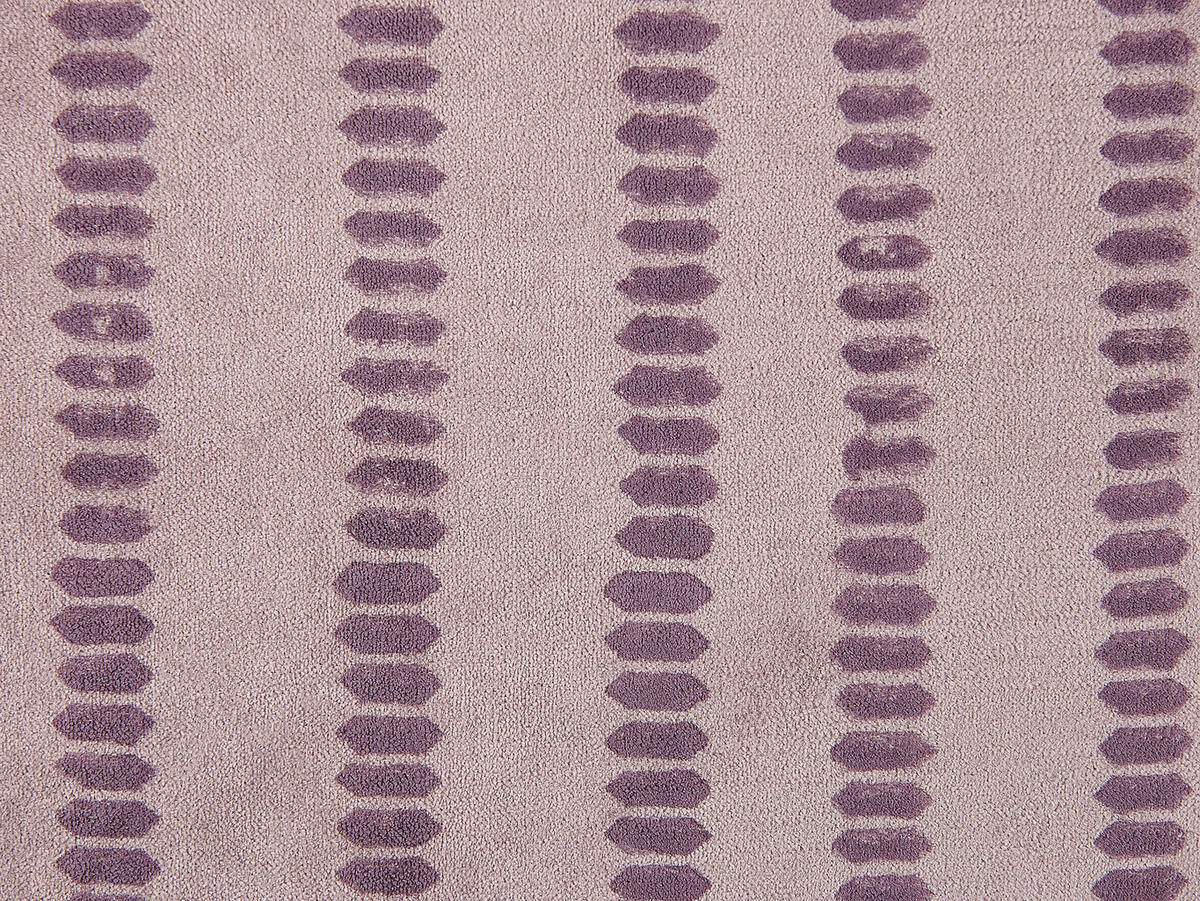 DEKOKISSEN Rosa 45/45 cm Agapanthus - Pink, Textil (45/45cm) - Beliani