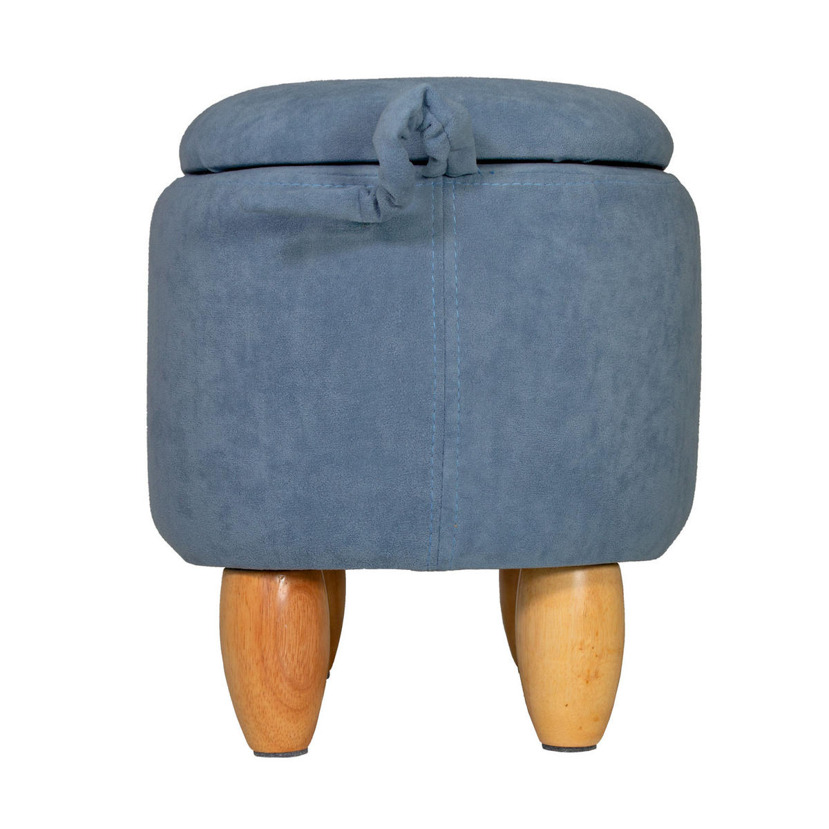 TIERHOCKER Maus Grau - Blau, Textil (32/37/68cm) - SVITA