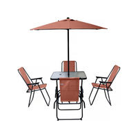 GARTEN-ESSMÖBELENSEMBLE convivia - Terracotta, Metall - Habitat Garten