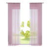 FADENGARDINE 2ER SET HxB 250x140 cm Rosa - Rosa, Textil (140/250cm) - Gardinenbox