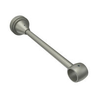 TRÄGER FÜR GARDINENSTANGEN 16 mm Ø, Primus 1-läufig, Chrom matt - Nickelfarben, Metall (19.2/4/4cm) - INTERDECO