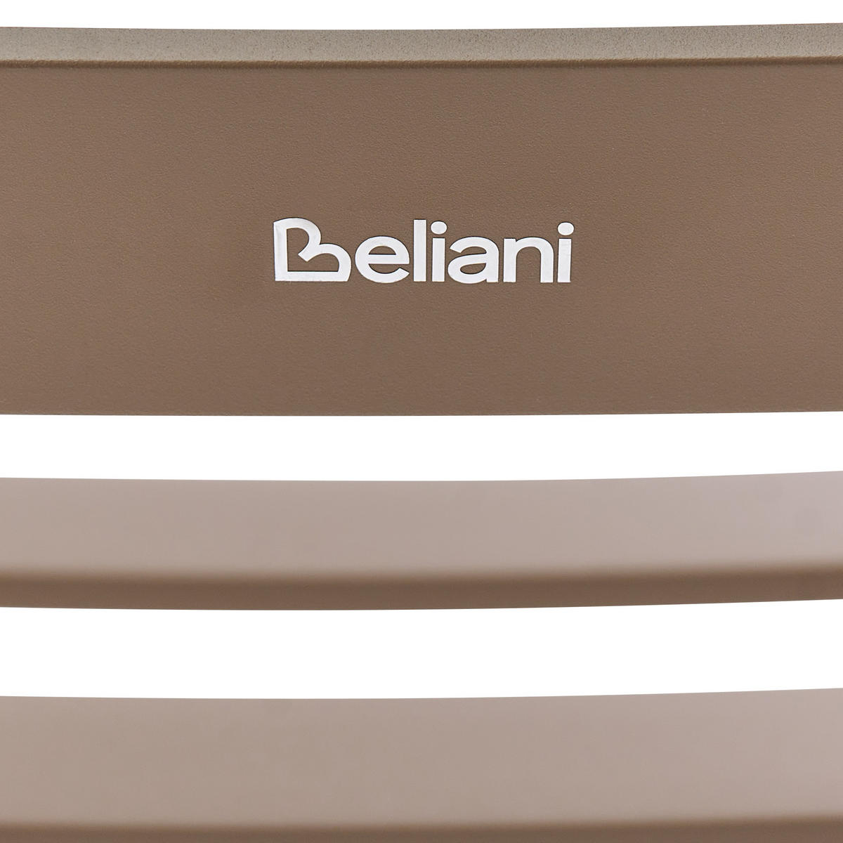 GARTEN-SCHAUKELSTUHL Taupe Turi - Taupe, Metall (66/92/96cm) - Beliani