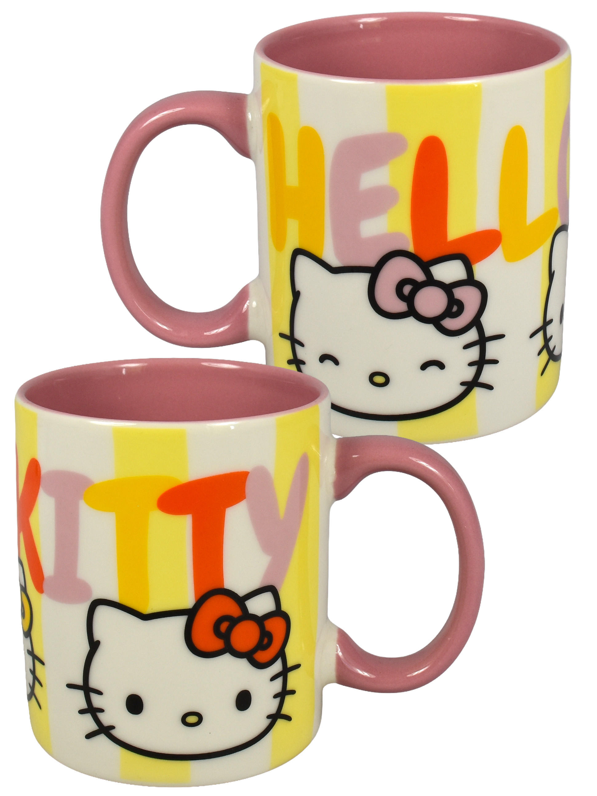 Hello Kitty Kaffeebecher Rosa