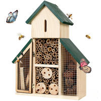 INSEKTENHOTEL 26/11/33 cm - Multicolor, Holz (11/33/26cm) - Authentics