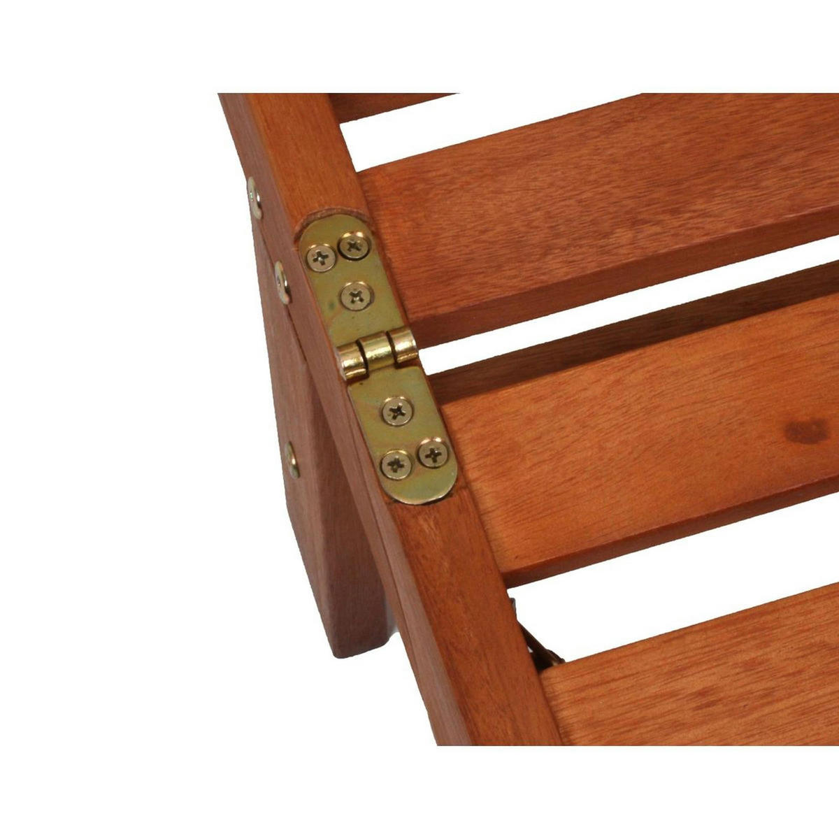 SONNENLIEGE Mike Verstellbar Eukalyptus Gartenliege - Naturfarben, Holz (63/89/197cm) - DELUKE