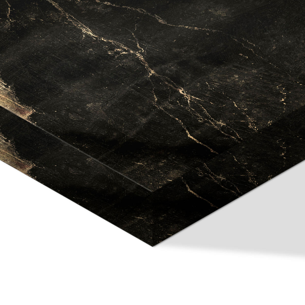 LEINWANDBILD Goldene 5-tlg. 100x50 cm - Multicolor, Holz (100/50cm) - LUMASOUL