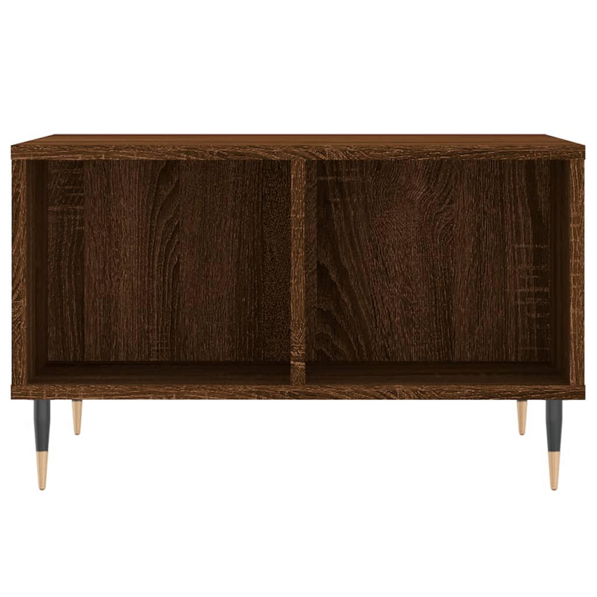 COUCHTISCH Braun Eichen-Optik 60x50x36,5 cm Holzwerkstoff - Braun, Holzwerkstoff (50/60/36.5cm) - furnicato