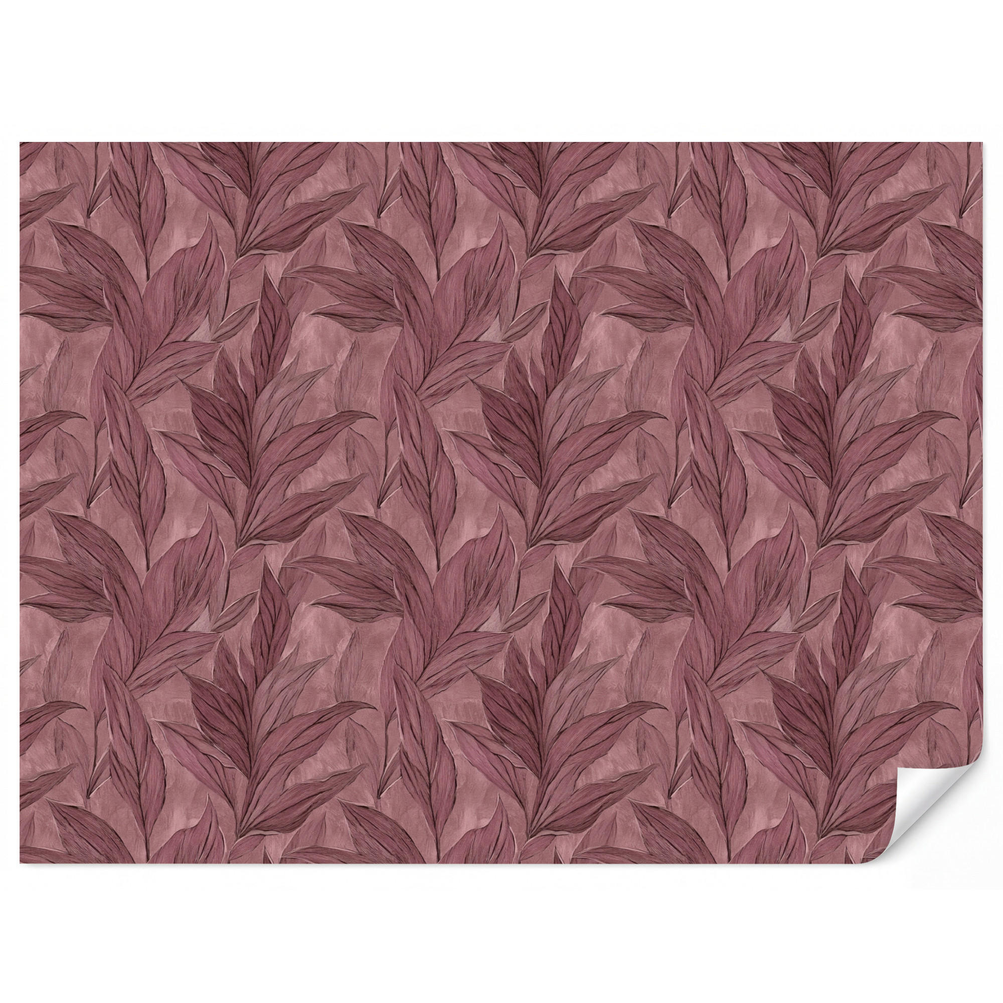 OnlyWow Tapete Altrosa 280x200 cm