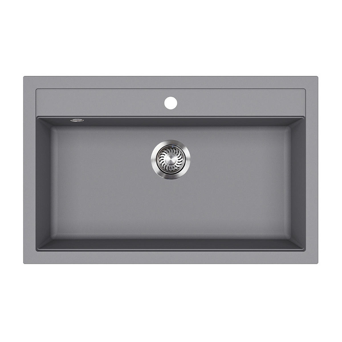 UMYVADLO Sydney Šedá - šedá, keramika (80/20/51cm) - Bergstroem