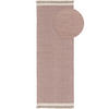 WOLLTEPPICH-LÄUFER Karla Pink 80x250 cm - Pink, Textil (80/250cm) - benuta Pop