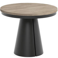 TISCH Schwarz ALMA Ausziehbar 100/176 cm - Eichefarben/Schwarz, Holzwerkstoff (2/100/76cm) - Sepro Meble