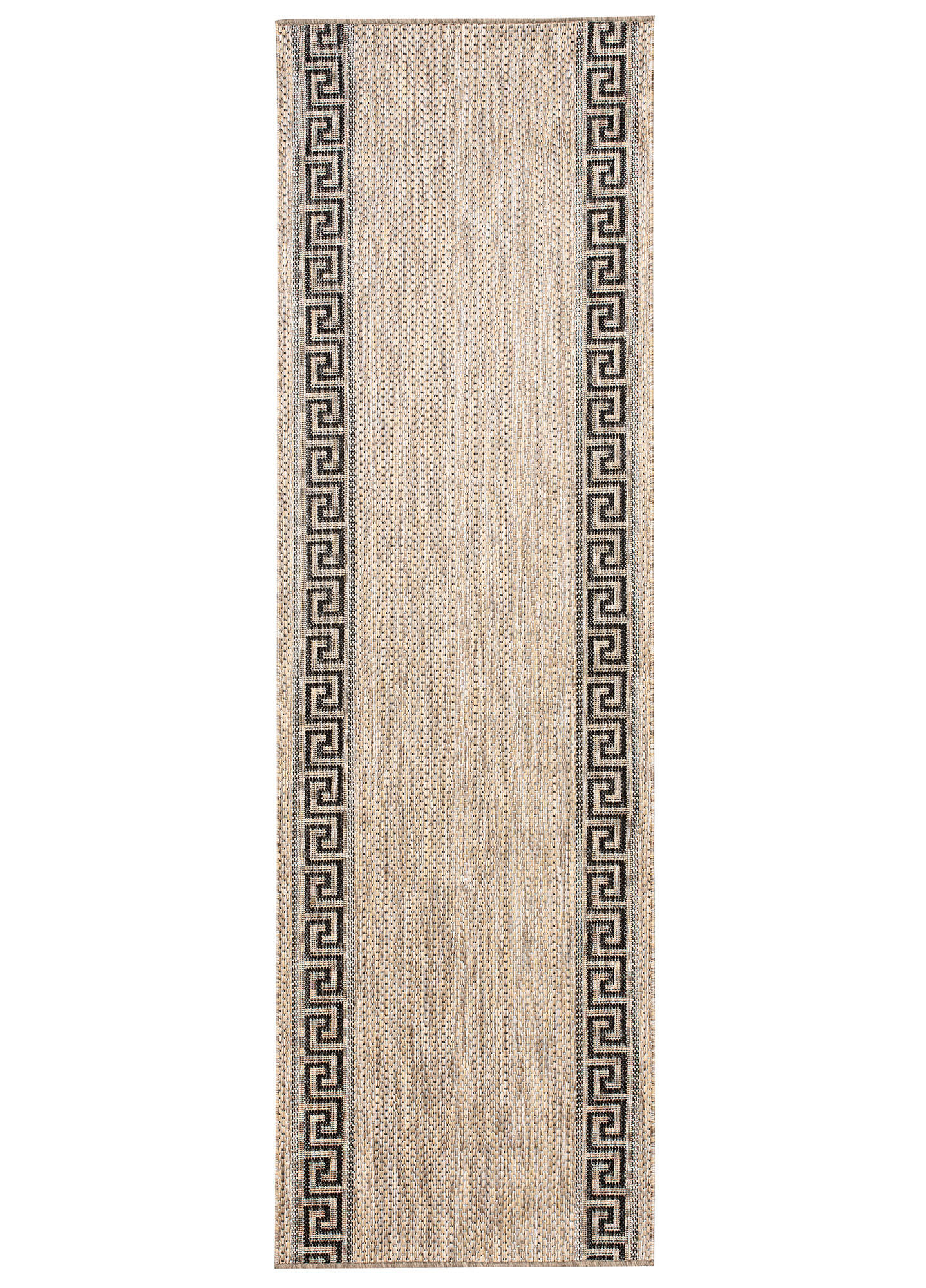 LÄUFER MELISSA Braun Modern Geometrisch 70/100 cm - Braun, Textil (70/100cm) - Tapiso