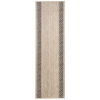 LÄUFER MELISSA Braun Modern Geometrisch 70/100 cm - Braun, Textil (70/100cm) - Tapiso