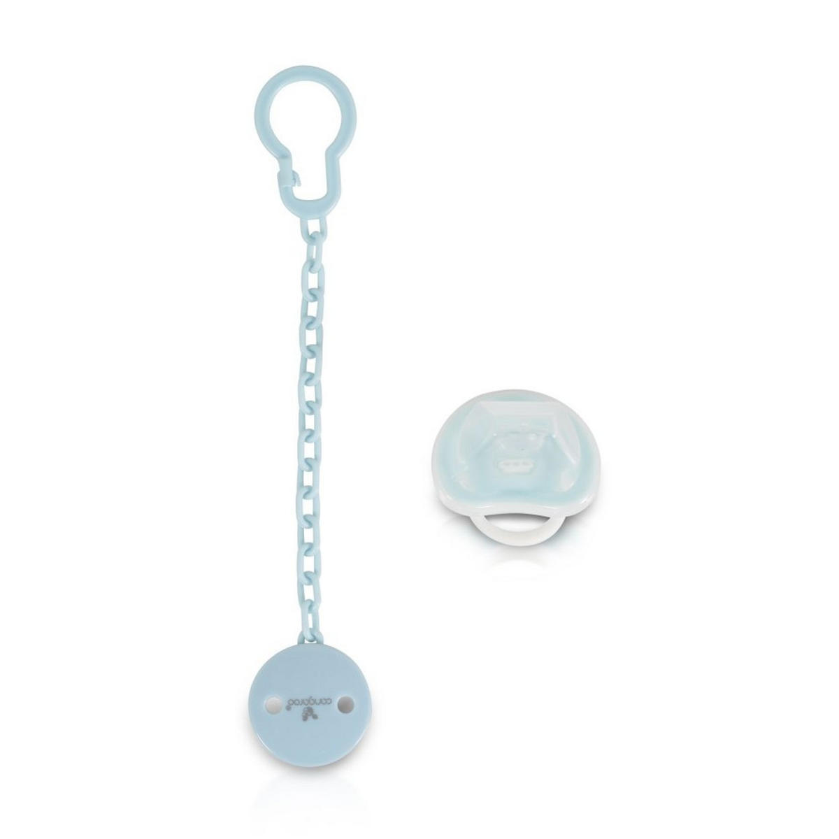 SCHNULLERZUBEHÖR Star blau Silikon, Kunststoff, deckel, Schutzdeckel, Silikonsauger, griff - Blau, Kunststoff (20cm) - Cangaroo