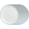 SPEISETELLER Adela blau ø 26,5 cm 6er Set - Blau, Keramik (26.5cm) - Ritzenhoff Breker