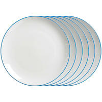 SPEISETELLER Adela blau ø 26,5 cm 6er Set - Blau, Keramik (26.5cm) - Ritzenhoff Breker