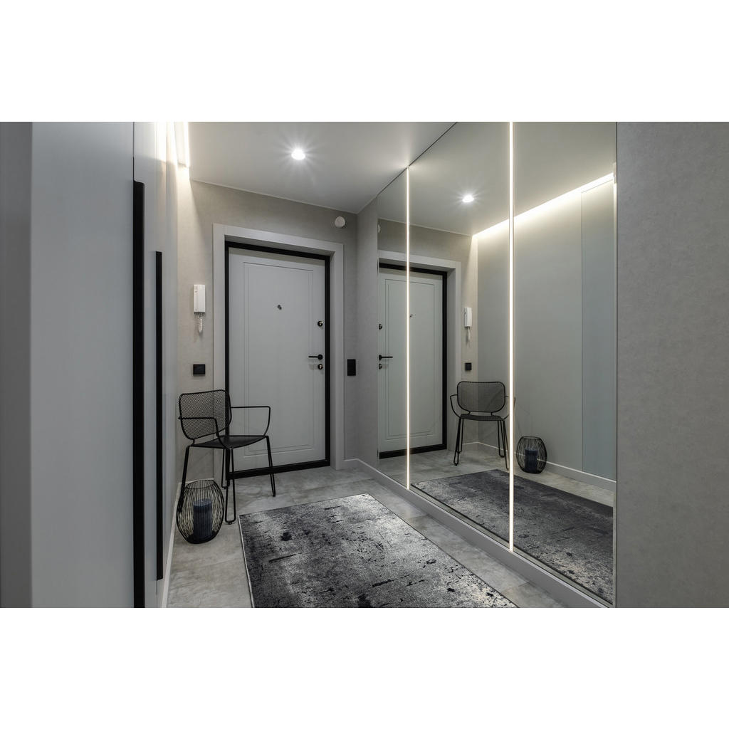 Thumbnail - rugsX Läufer, Grau, Textil, Freiform, 100x380 cm, Teppiche & Böden, Teppiche, Teppichläufer