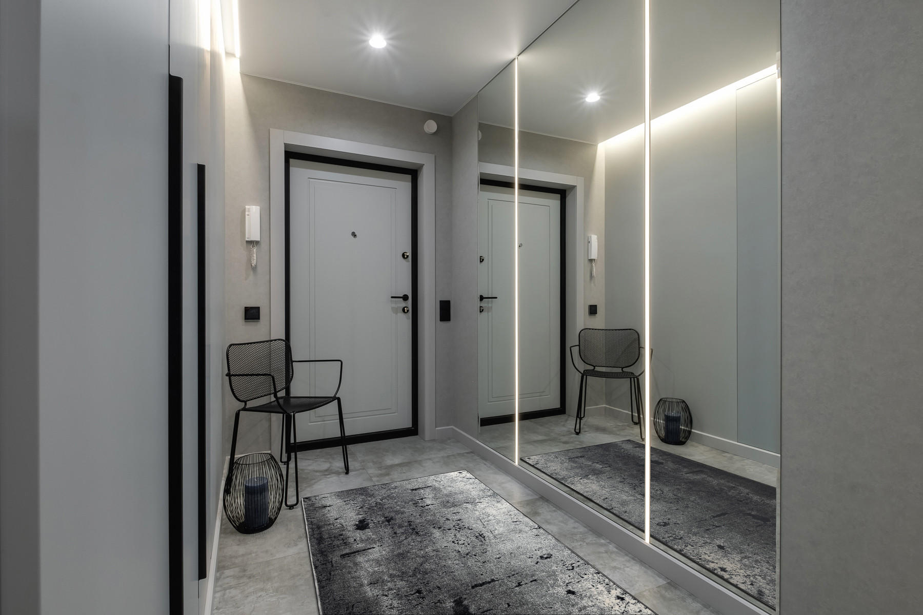 Thumbnail - rugsX Läufer, Grau, Textil, Freiform, 67x320 cm, Teppiche & Böden, Teppiche, Teppichläufer