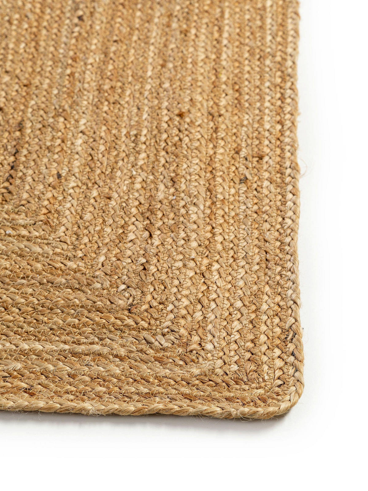 JUTETEPPICH Jutta Hellbraun 160x230 cm - Hellbraun, Textil (160/230cm) - benuta Pure