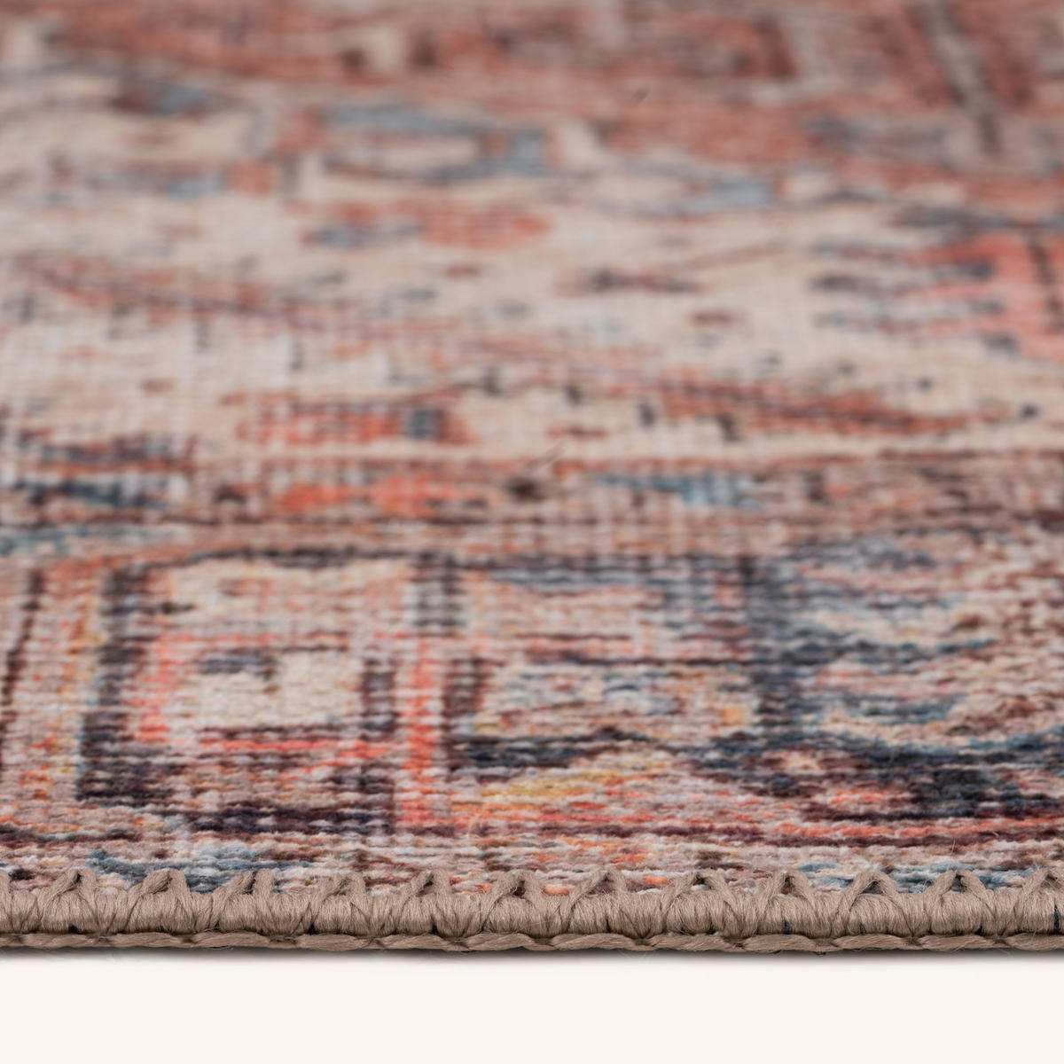 FLACHWEBETEPPICH Neeve - Beige, Textil (200/290cm) - Kukoon Rugs