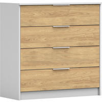 KOMMODE Weta WEIß - Weiß, Holzwerkstoff (90/90/40cm) - Möblo