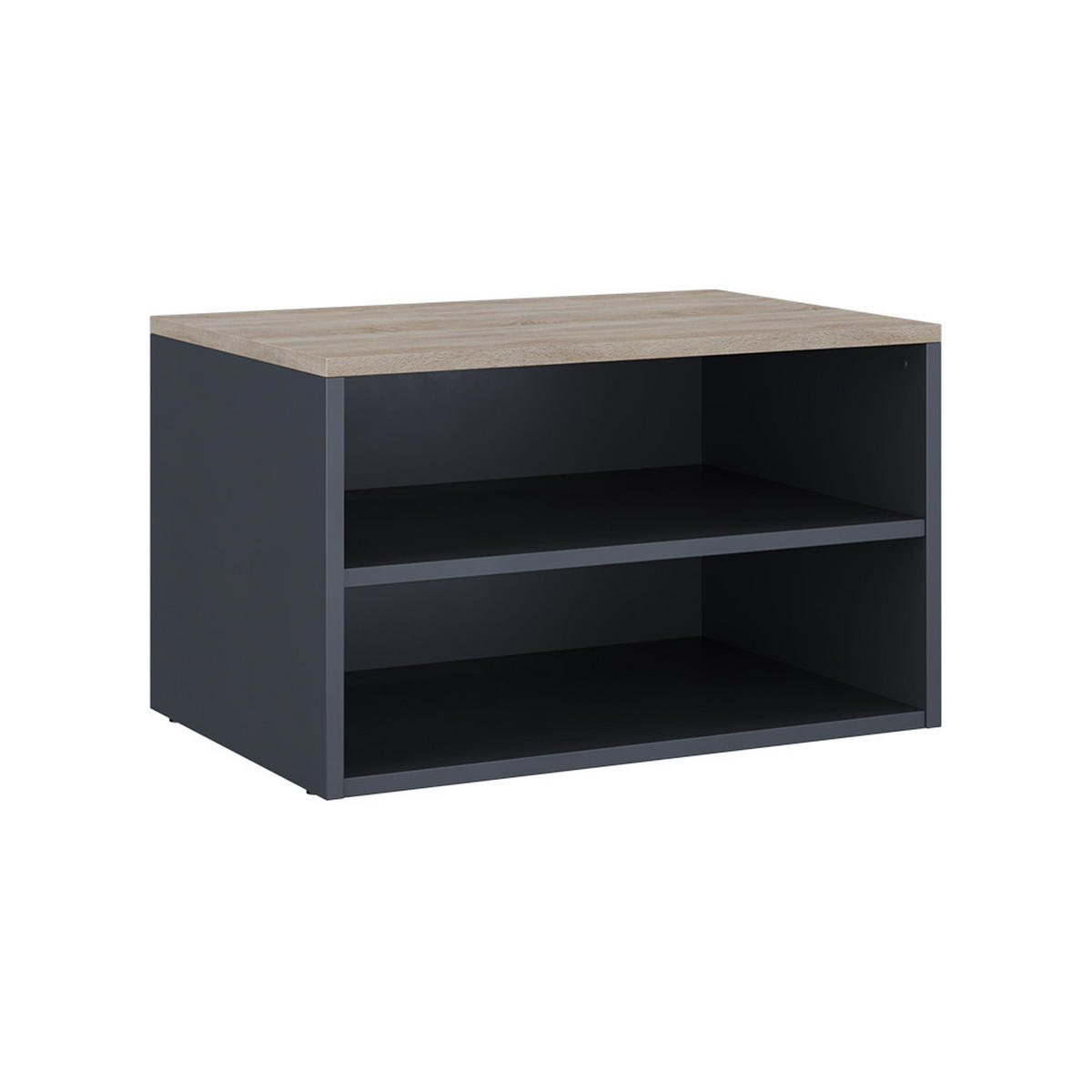 KOMODA Betti Anthracite/Sonoma - Sonoma dub/antracitová, kompozitní dřevo (60/36/40cm) - Vicco