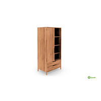 KLEIDERSCHRANK PAUL Kernbuche - Kernbuche, Holz (95/188/60cm) - byoak