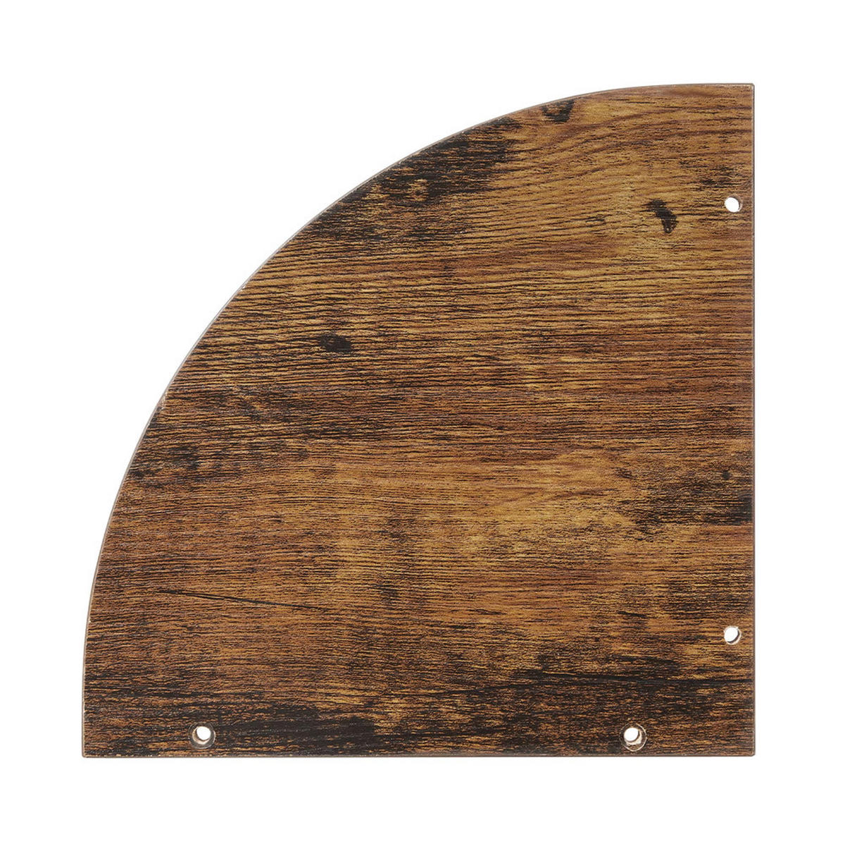 ECKREGAL 20x126x20 cm Wand Ecke Regal - Braun, Holz (20/127/20cm) - Kaket