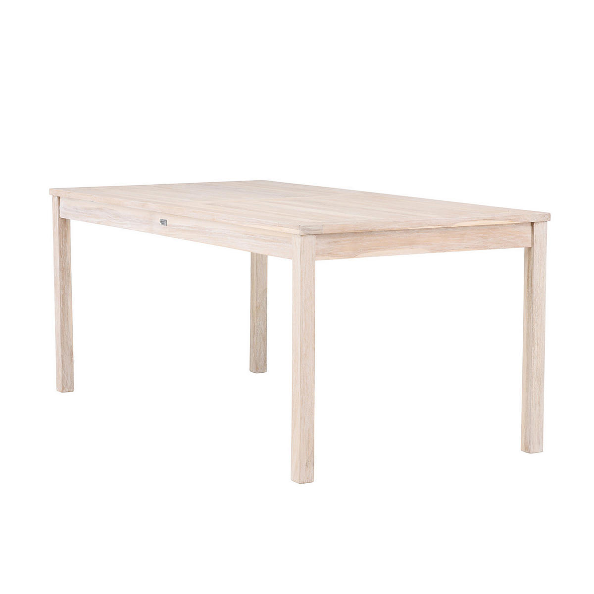 GARTENTISCH - Weiß - Holz teilmassiv - 90 x 75 x 180 cm - Weiß, Holz (180/90/75cm) - home24