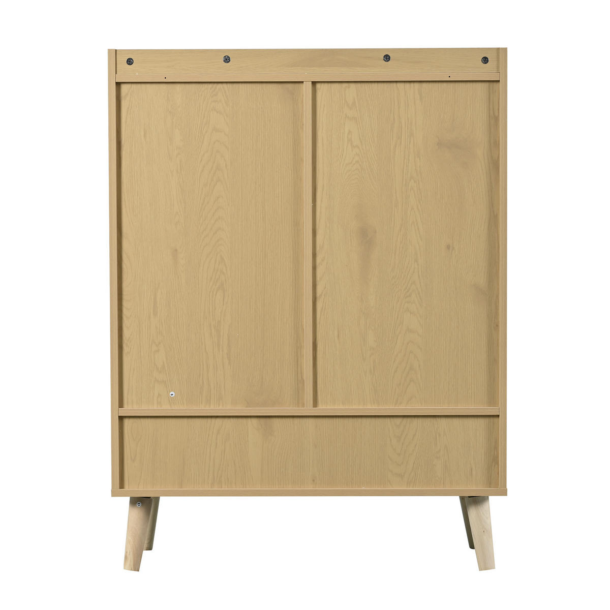 SCHUHSCHRANK DE-38241 80/35/105 cm mit 2 Türen und 5 Regalböden Eiche - Eichefarben, Holzwerkstoff (80/105/35cm) - ComfortXL